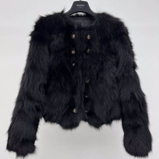 Balmain Fur Jacket
