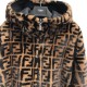 Fendi Fur Hooded Coat