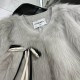 Chanel Fox Fur Bomber Jacket