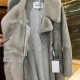 MaxMara Alpaca And Suede Long Coat 2 Colors