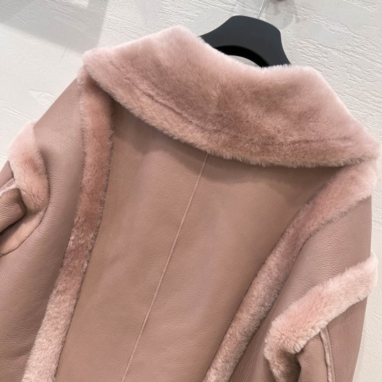 Dior Leather And Fur Jacket 2 Colors