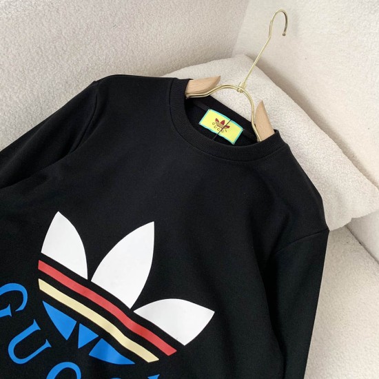 Gucci And Adidas Printed Sweatshirt 2 Colors