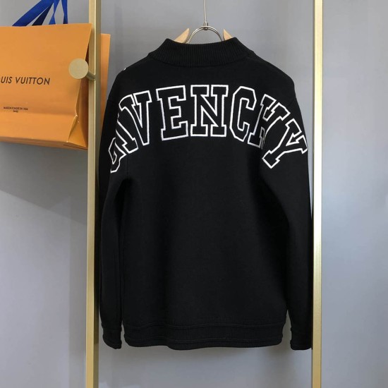 Givenchy Knitting Cardigan Zipper Front
