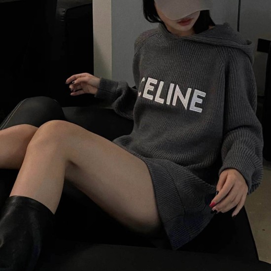 Celine Hooded Sweater 3 Colors