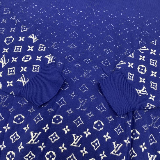 LV Gradient Monogram Hooded Pullover 3 Colors