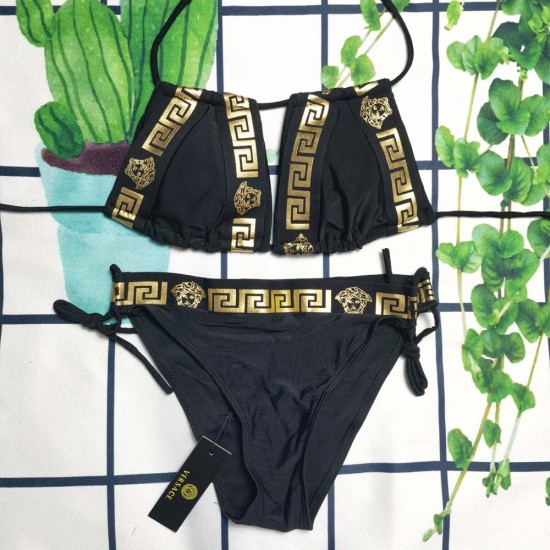Versace Split Swimsuit