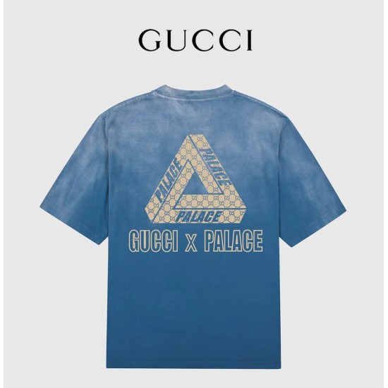Gucci T Shirt In Pale Vintage Jersey 3 Colors
