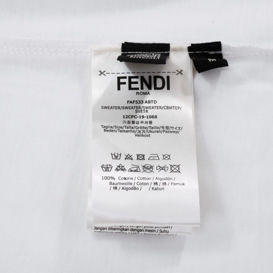 Fendi Crew Neck T Shirt 2 Colors