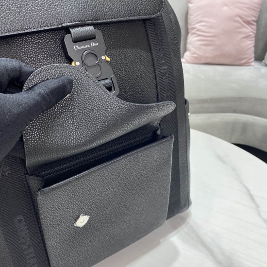 Dior Backpack In Grained Calfskin 32cm