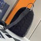 Dior Rider Backpack In CD Diamond Canvas And Calfskin 2 Colors 21cm