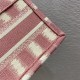 Dior Mini Book Tote In Stripe Embroidery 2 Colors 22.5cm