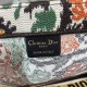 Dior Book Tote Five Colors Flowers Embroidery 36.5cm 41.5cm