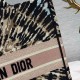 Dior Book Tote Multicolor Tie Embroidery 36.5cm 41.5cm