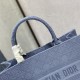 Dior Book Tote In Cannage Embroidery 4 Colors 36.5cm 41.5cm