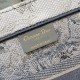 Dior Book Tote In Gradient Toile de Jouy Embroidery 36.5cm 41.5cm