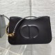 Dior CD Signature Hobo Bag In Calfskin 2 Colors 23.5cm