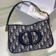 Dior CD Signature Shoulder Bag In Dior Oblique Jacquard 21cm