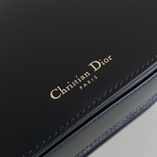 Dior CD Signature Shoulder Bag In Calfskin 2 Colors 21cm
