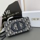Dior CD Signature Chain Bag In Dior Oblique Jacquard 21cm