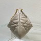 Dior Mini Dior Caro Tulip Bag In Quilted Macrocannage Calfskin 2 Colors 25cm
