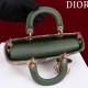 Dior Medium Lady D-Joy Bag In Lambskin With Embroidery 26cm