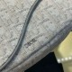 Dior Saddle Bag Belt Bag In Dior Oblique Jacquard 19cm