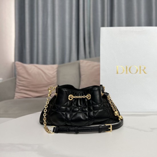Dior Small Dior Ammi Bag In Supple Macrocannage Lambskin 27cm 2 Colors