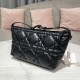 Dior Diortravel Nomad Pouch In Macrocannage Calfskin 22cm 15cm 2 Colors
