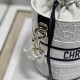 Dior Vibe Bucket Bag In Dior Oblique Perforated and Embossed Calfskin 2 Colors 14cm 16cm