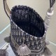 Dior D Bubble Bucket Bag In Dior Oblique Jacquard 2 Colors 16cm