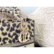 Dior Medium Lady D-Lite Bag Beige Multicolor Mizza Embroidery 24cm