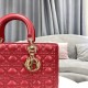 Dior Large Lady Dior Bag In Cannage Lambskin 32cm 4 Colors