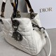 Dior Lady Dior Bag In Quilted Macrocannage Calfskin 24cm 5 Colors