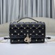 Dior My Dior Top Handle Bag In Cannage Lambskin With Butterfly Studs 24cm 2 Colors M0997