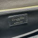 Dior My Dior Top Handle Bag In Cannage Tweed 24cm M0997