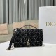 Dior My Dior Mini Bag In Cannage Lambskin With Butterfly Studs 21cm 2 Colors S0980