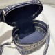 Dior Small Travel Vanity Case In Dior Oblique Jacquard 2 Colors 18.5cm