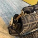 Fendi Medium Baguette Bag in Brown FF Canvas 