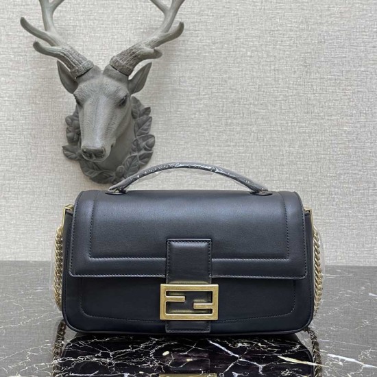 Fendi Iconic Baguette Bag in Nappa Leather 3 Colors