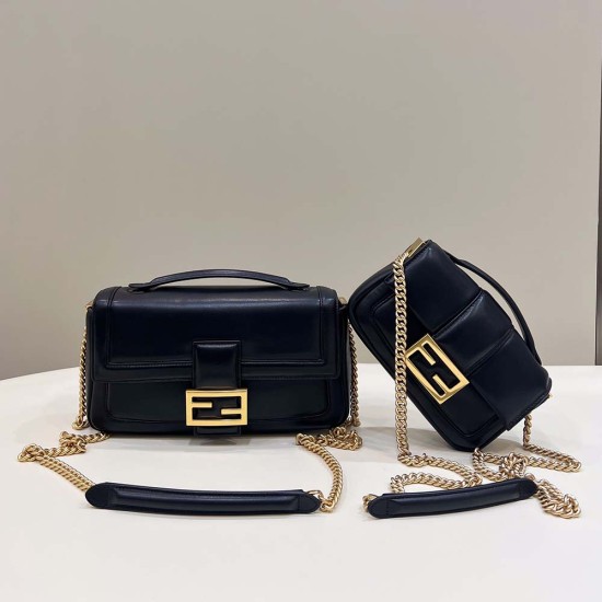 Fendi Iconic Baguette Bag in Nappa Leather 3 Colors