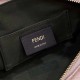 Fendi By The Way Mini Boston Bag In Woolen And Calfskin Leather 2 Colors