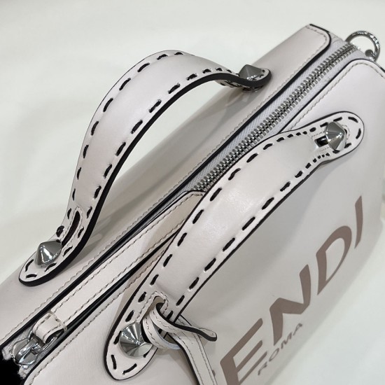 Fendi By The Way Calfskin Leather Boston Bag 5 Colors