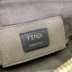 Fendi By The Way Mini Boston Bag In Chenille