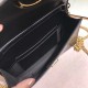 Fendi Belt Bag in Calfskin Leather with FF Pattern