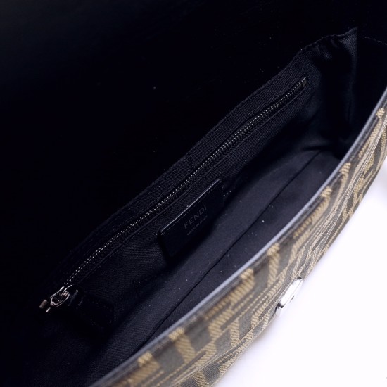 Fendi Baguette Belt Bag in Jacquard FF Fabric
