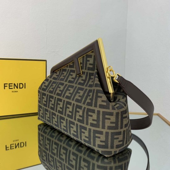 Fendi First Medium Bag FF Fabric