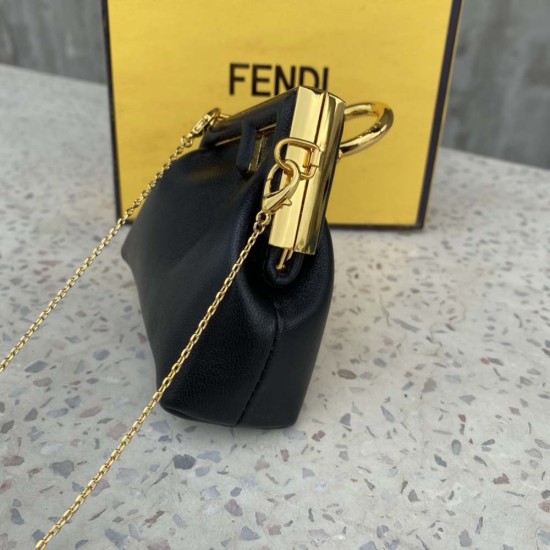Fendi First Nano Bag Lambskin Leather 6 Colors