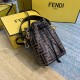 Fendi Mon Tresor Mini Bag With Brown FF Calfskin 5 Colors