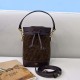 Fendi Mon Tresor Mini Bag With Calfskin and Suede Fabric 2 Colors