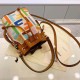 Fendi Mon Tresor Mini Bag With Colorful FF Canvas